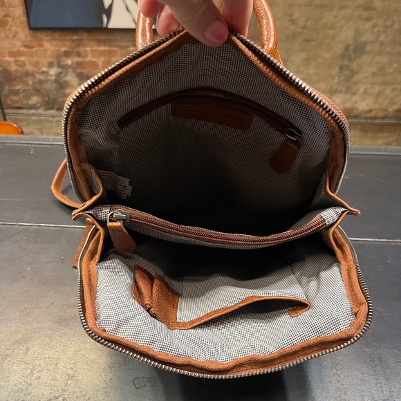 Spikes & Sparrow Leather Backpack - Picture 14 of 15